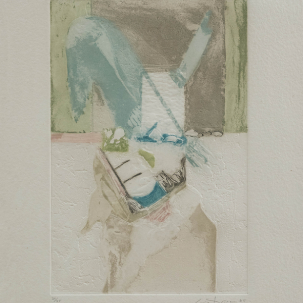 "Composición"  LUCIO MUÑOZ (Madrid, 1929-1998) 