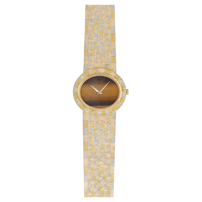 Reloj Piaget de pulsera para señora. En oro bicolor, c. 1970. 