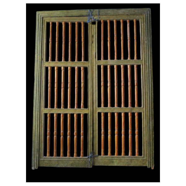 Puerta con barrotes 