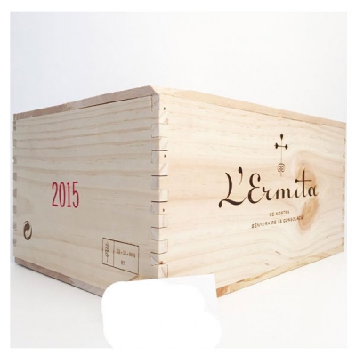 4 botellas de L&#039;Ermita Velles Vinyes 2015, Alvaro Palacios, Priorat.