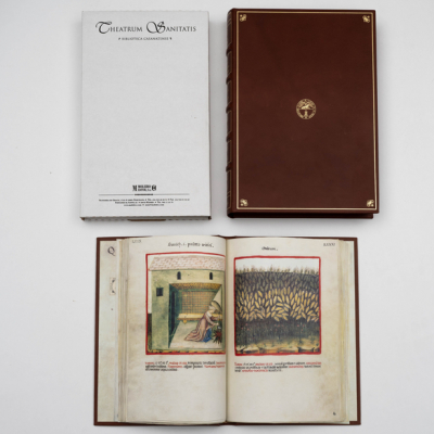 Theatrum Sanitatis Biblioteca Casanatense, Roma.  Ejemplar 49/987. Certificacion notarial 26 de 1998.