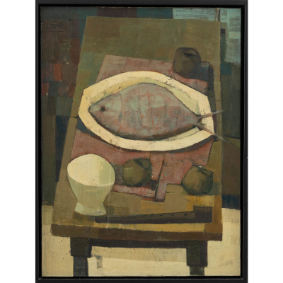 &quot;Bodegón&quot;  ALFONSO FRAILE (Sevilla, 1930 - Madrid, 1988) 