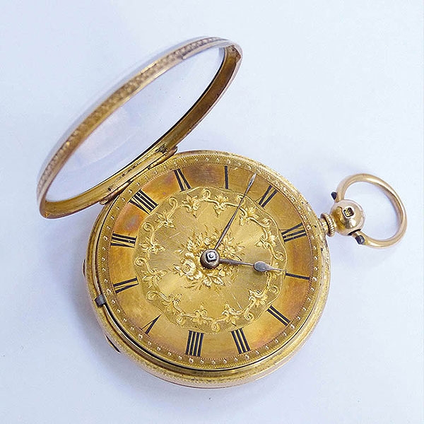 Reloj de bolsillo inglés &quot;GOWLAND&#039;, (Sunderland)