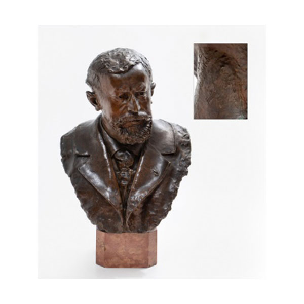 QUINTÍN  DE TORRE BERASTEGUI  (Bilbao 1877-1966) "Retrato de D. Felix Herrero" Firmado 