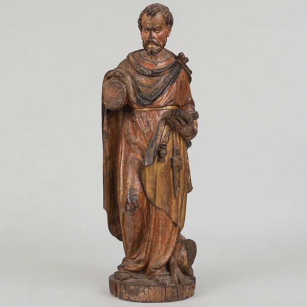 San Lucas Escultura Siglo XVII