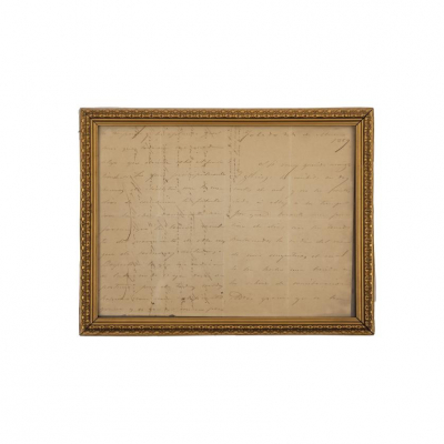 Gustavo Adolfo Bécquer. Carta manuscrita firmada 1869. 