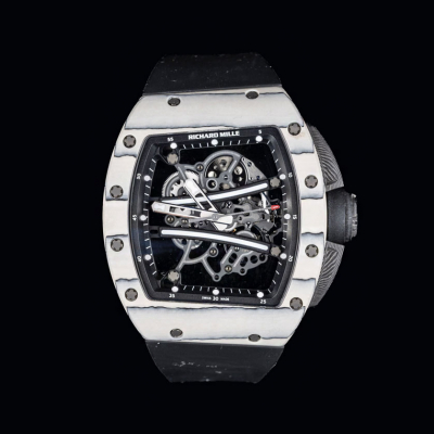 Reloj Richard Mille Rm61-01 Yohan Blake para caballero, fabricado en Quartz TPT y Carbon TPT. Edición limitada