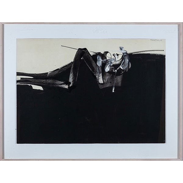 Joan Hernández Pijuán Gouache