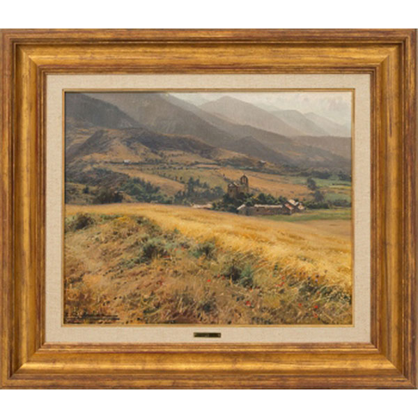 ELIAS GARRALDA ALZUGARAY   (Lesaca, Navarra 1926 - 2012)  &quot;Pedra en Cerdanya&quot; 
