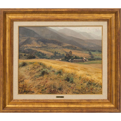 ELIAS GARRALDA ALZUGARAY   (Lesaca, Navarra 1926 - 2012)  &quot;Pedra en Cerdanya&quot; 