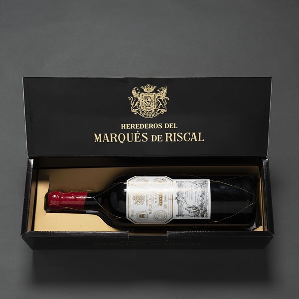 HEREDEROS DEL MARQUÉS DE RISCAL, Botella Magnum Reserva cosecha 2003