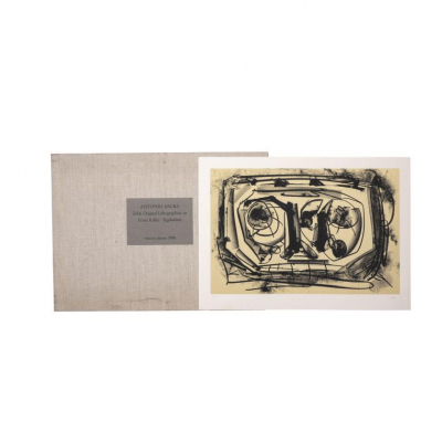 ANTONIO SAURA.- &quot;FRANZ KAFKA · TAGEBÜCHER&quot; Manus presse, 1988. 10 litografías