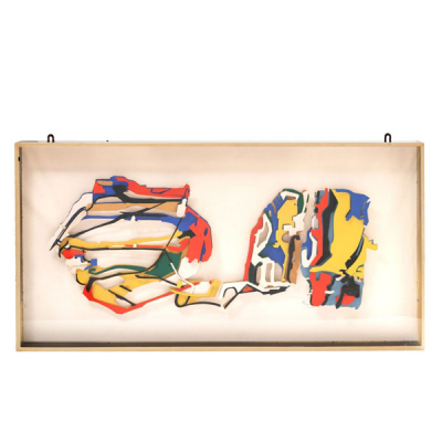 JOSE LUIS ZUMETA   (Usurbil, Guipuzcoa 1939 - San Sebasti&aacute;n 2020)  "Sin t&iacute;tulo"  Firmado: Zumeta  T&eacute;cnica mixta / Tabla