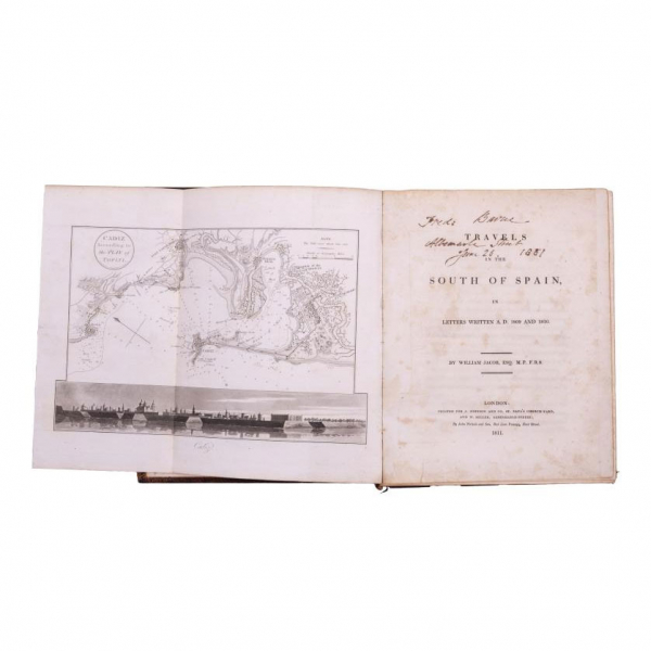 WILLIAM JACOB - "TRAVELS IN THE SOUTH OF SPAIN 1811.