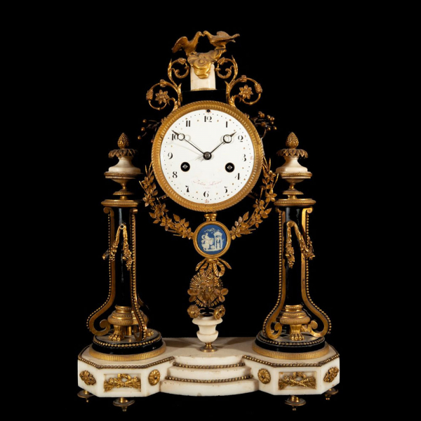 Reloj sobremesa Louis XVI H.1780 Nicolas-Alexandre Folin