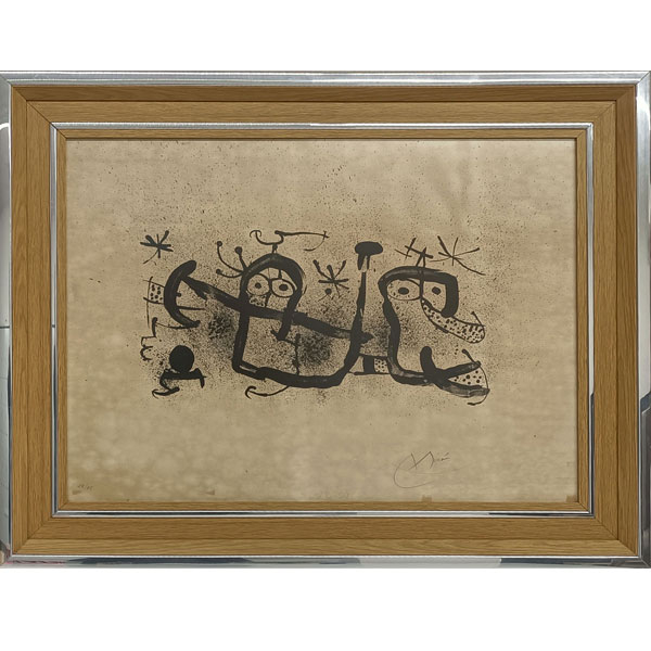Joan Miró: "Ma de Proverbis" 24/75