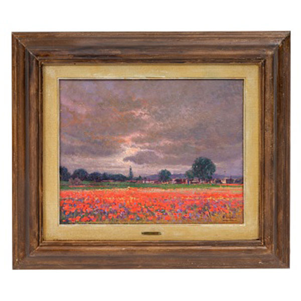 MANUEL DE GRACIA  (Mora de Toledo, Toledo 1937 - 1985) &quot;Paisaje&quot;