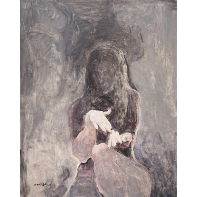 Zhag Dongyu (Dongying, Shandong, China, 1973)  Pensamiento libre.  &Oacute;leo sobre tela. Firmado. 