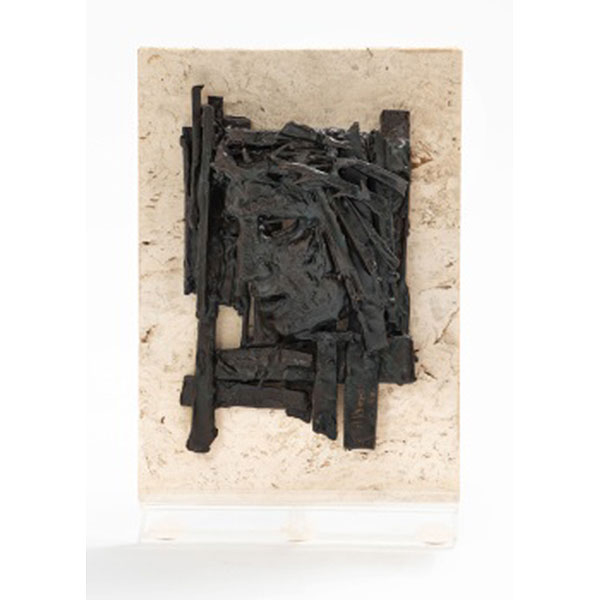 JOSÉ MANUEL ALBERDI   (1922 - 2008)  "Rostro de Cristo" 