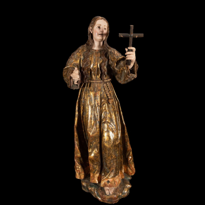 PABLO DE ROJAS (Alcal&aacute; la Real, 1549 &ndash; Granada, 1611) Atribuido "Mar&iacute;a Magdalena" Escuela Granadina del siglo XVI. 