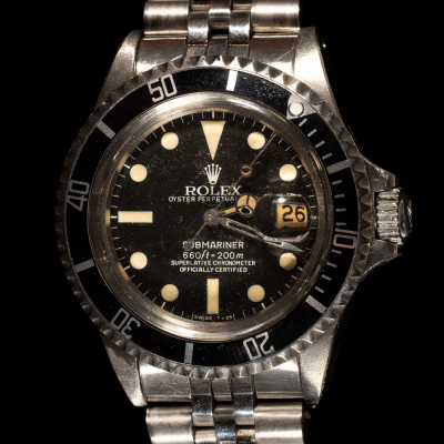 Reloj Rolex mod. Oyster Perpetual Date Submariner Jubilee bracelet Ref. 1680. Año 1977. Con Garantía Original Rolex.