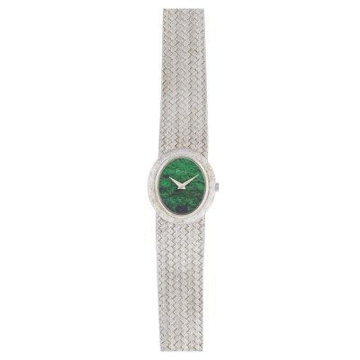 Reloj Piaget de pulsera para señora. En oro blanco, c.1970. 