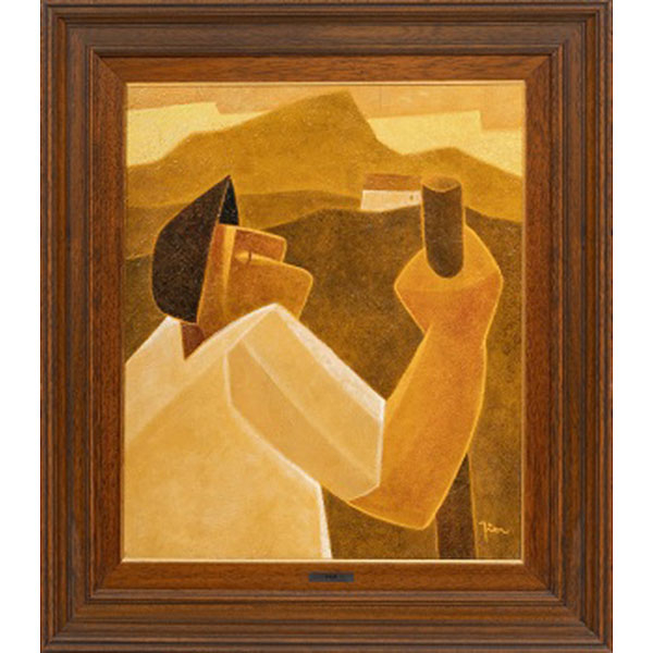 PIERRE  LABADIE &quot;PIER&quot;  (1950-2019) &quot;Le Berger&quot; Firmado: Pier