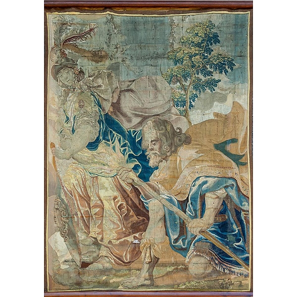 Fragmento de tapiz de Bruselas, S.XVII