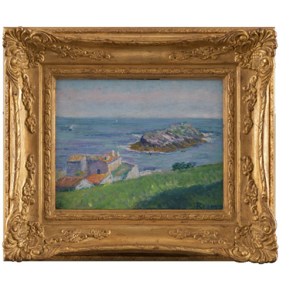 &quot;San Vicente de la Barquera&quot;  DARÍO DE REGOYOS 