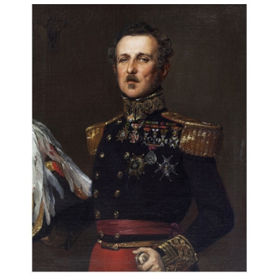 FEDERICO DE MADRAZO Y KUNTZ Retrato del Mariscal de Campo don Nicolás de Miniussir y Giorgeta