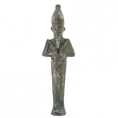 Dios Osiris en bronce Antiguo Egipto, Baja Época 323 a. C.