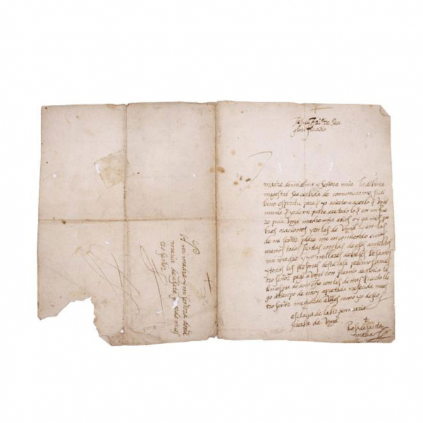 Rosa de Santa María. Carta a María de Usátegui. 1614.