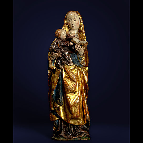 Escuela de Malinas del siglo XVI - Virgen del libro.