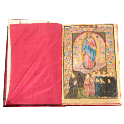 Escuela espa&ntilde;ola, s.XVII.  Ejecutoria de hidalgu&iacute;a de Juan Mu&ntilde;oz de Granada, 1633.   