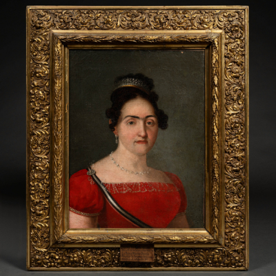 &quot;Reina Mª Josefa Amalia de Sajonia&quot;  ESCUELA ESPAÑOLA DEL SIGLO XVIII 