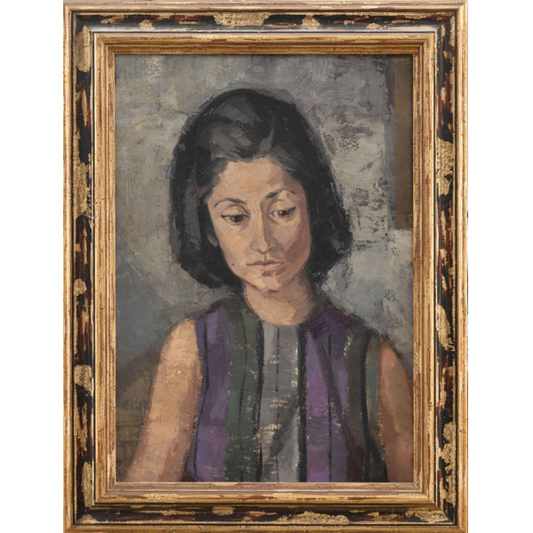 &quot;Retrato de Mujer&quot;  MENCHU GAL (Irún, 1919 - San Sebastián, 2008)  