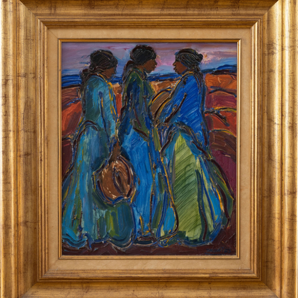 &quot;Gitanas&quot;   JESÚS MONTES IRIBARREN (Irún, 1940) 