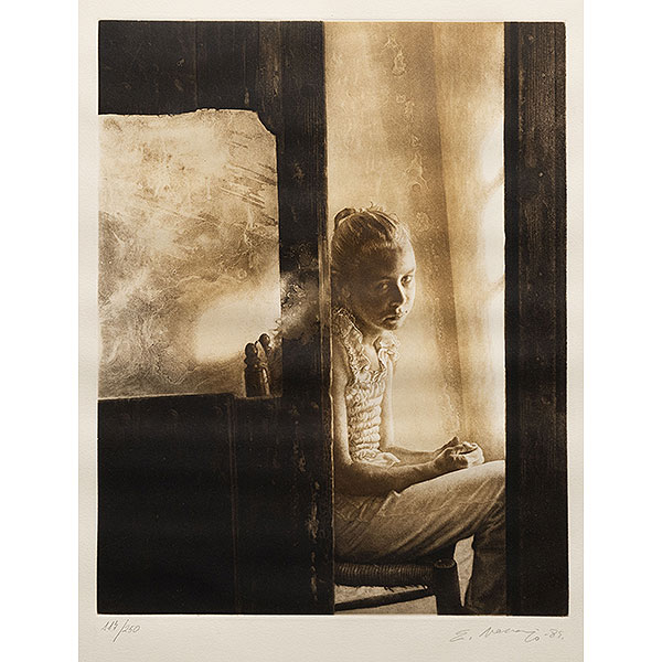 &quot;Contraluz&quot;   EDUARDO NARANJO (Badajoz, 1944) Grabado/papel