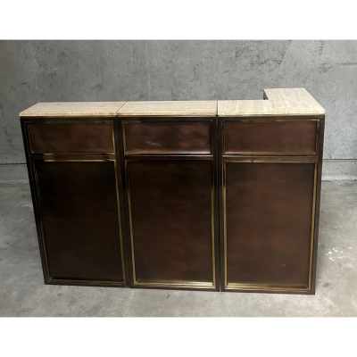 Mueble Bar modelo &quot;Hollywood&quot; para la casa Jansen , Francia años 70 - Mueble Diseño siglo XX.