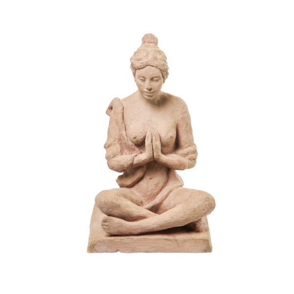 Rosa Agenjo (Barcelona, 1955) Mística. Escultura en terracota refractaria.