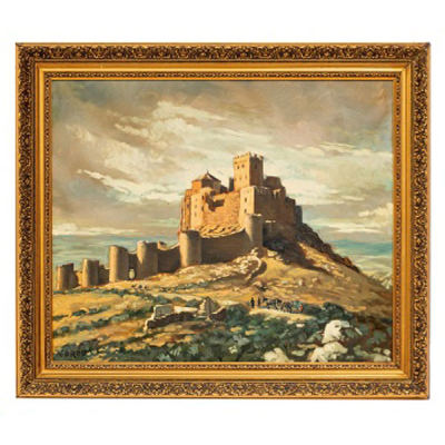 RAFAEL PEDROS  (1933) &quot;Castillo de Loarre. Huesca&quot;