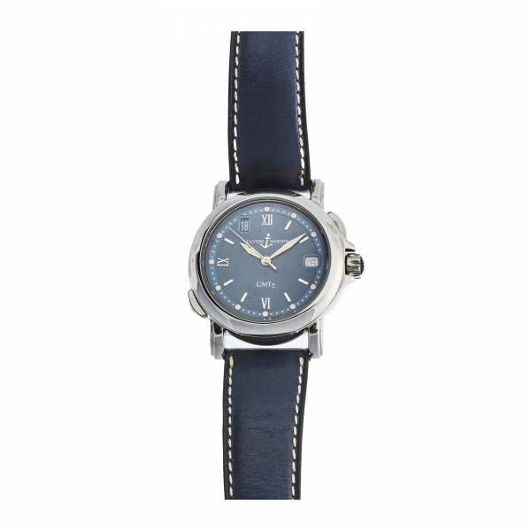 ULYSSE NARDIN «San Marco GMT». Reloj de pulsera unisex, c. 2000.
