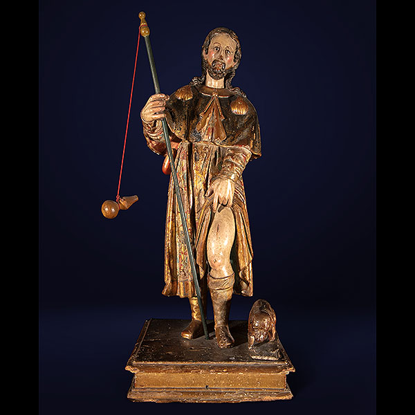 Jose de Villoldo - San Roque, Escuela Castellana del siglo XVI.