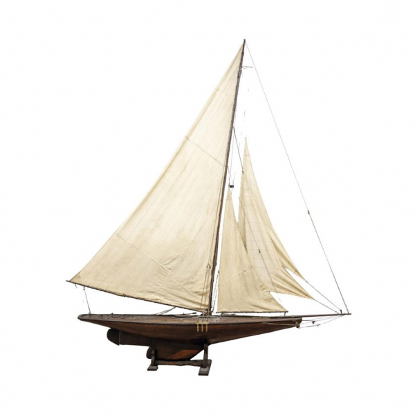 Importante maqueta de barco velero S. XIX.   