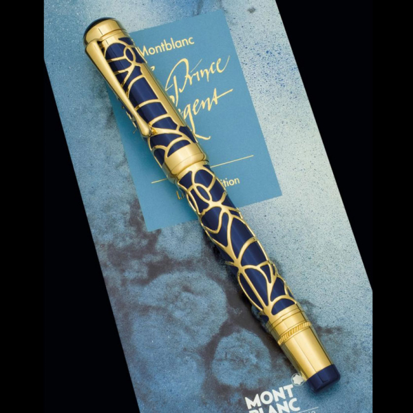 Estilográfica Montblanc "Príncipe Regente".  "Patrones de las Artes". Año 1995.