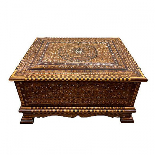 Caja joyero estilo granadino S. XX. 