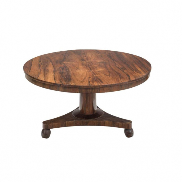 Mesa de centro tilt top Guillermo IV C. 1830