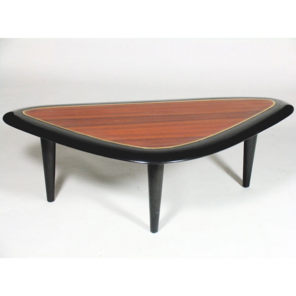 Mesa baja de café de madera de palisandro