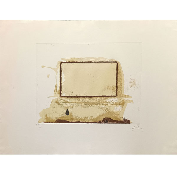 Antoni Tàpies: "L'oeil" (1984) H.C. I/VIII