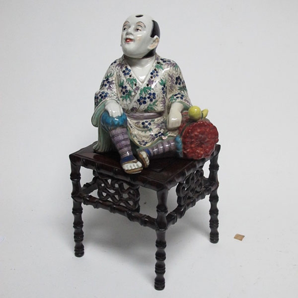 Lámpara japonesa de porcelana